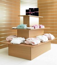 Rectangle 3-Tier Island Unit for shops