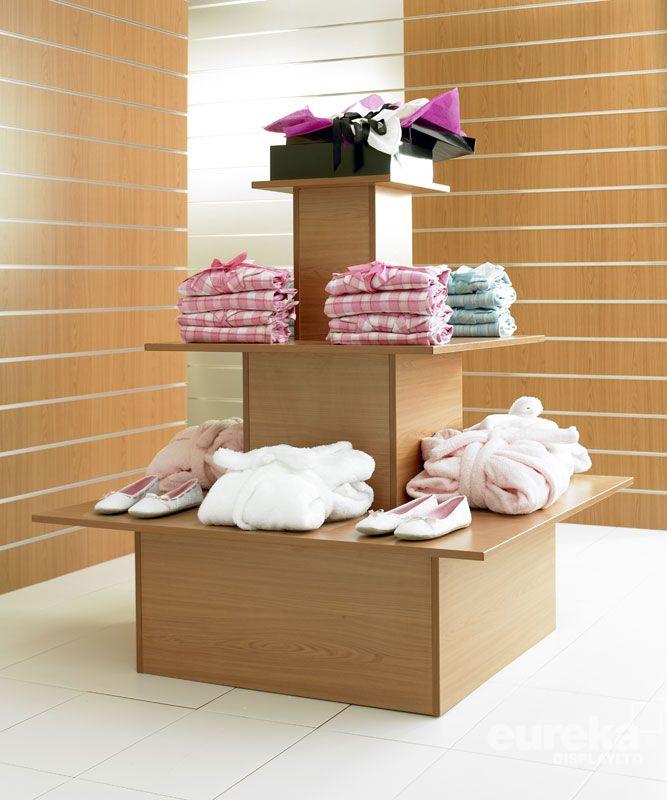 Square 3-Tier Island Unit