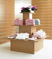 Square 3-Tier Island Unit