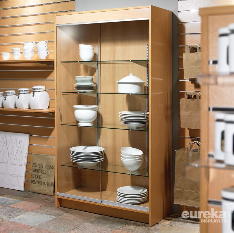  Floor mounted showcase