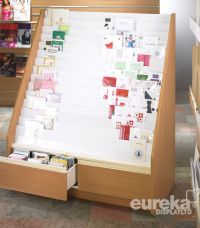15 Tier MDF Card Display Unit with drawers