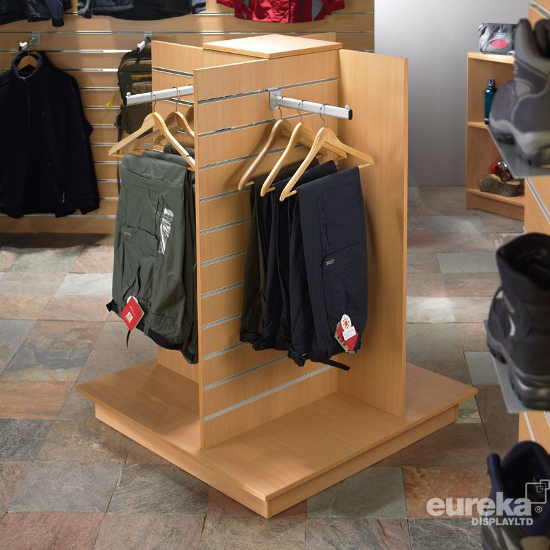 4 Way MDF gondola display unit