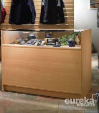 MDF Quarter Glass Counter