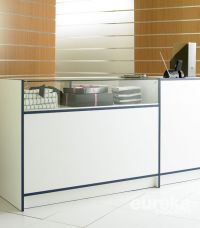  Quarter Glass Combination Counter