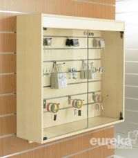 Slatted Wall Mounted Showcase